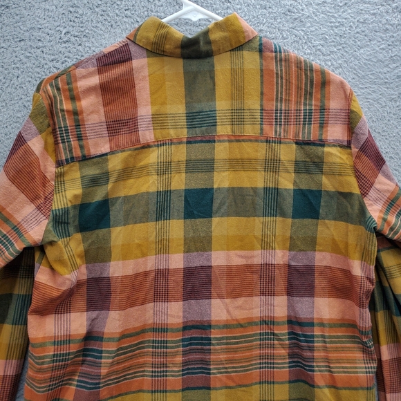 Madewell Flannel Sunday Shirt in Seconda Plaid Womens Size XS Pockets - Picture 8 of 12